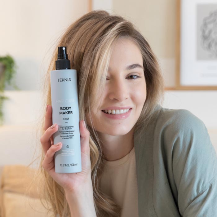 TEKNIA Body Maker Mist - Brume capillaire volumisante effet brillance cheveux fins - 300ml
