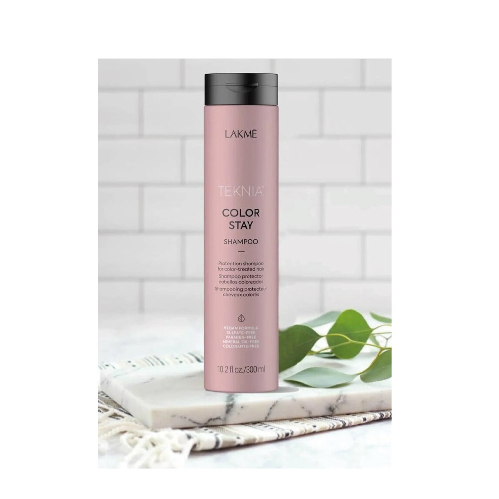 TEKNIA Color Stay Shampoo - Shampooing sans sulfate protecteur éclat des cheveux colorés - 300ml