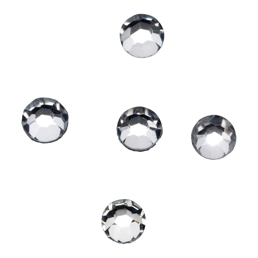 PEGGY SAGE Décors d'ongles cristal argent - 48 pièces