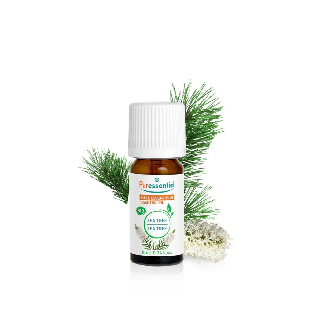 PURESSENTIEL Huille Essentielle d'Arbre à Thé 100 % Pure et Naturelle - 10ml