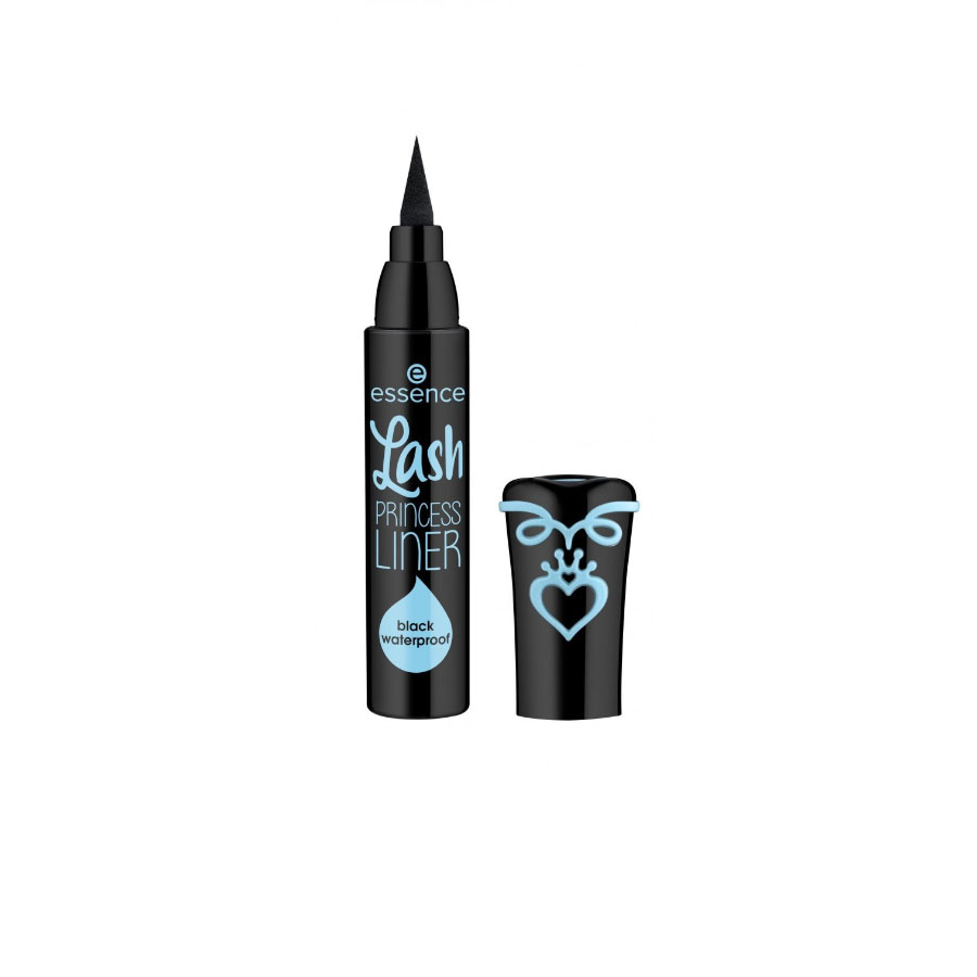 ESSENCE Lash Princess Liner Black Waterproof - Eyeliner pointe feutre noir résistant à l'eau
