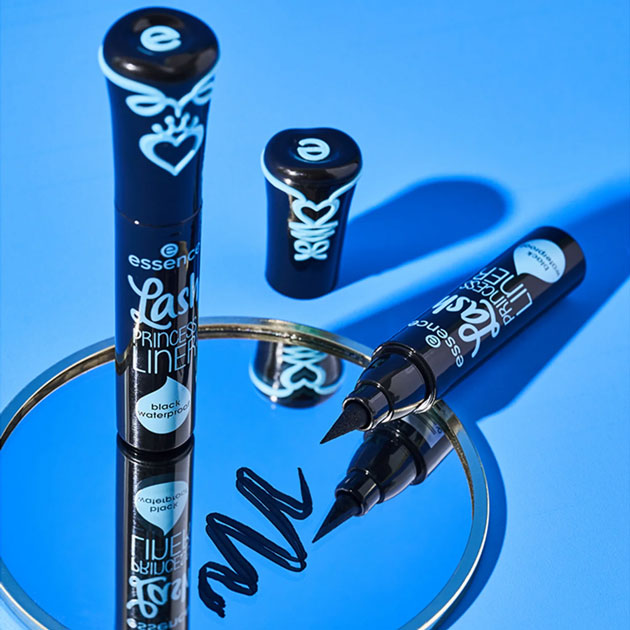ESSENCE Lash Princess Liner Black Waterproof - Eyeliner pointe feutre noir résistant à l'eau