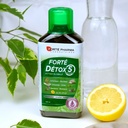 FORTE PHARMA Forté Detox 5 Organes - Solution détoxifiante purifiante à base de 5 plantes sans sucre ajouté - 500ml