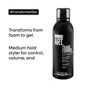 L'ORÉAL PROFESSIONNEL Techni Art Transformer Texture - Gel en mousse multi-usage - Force 3 - 150ml