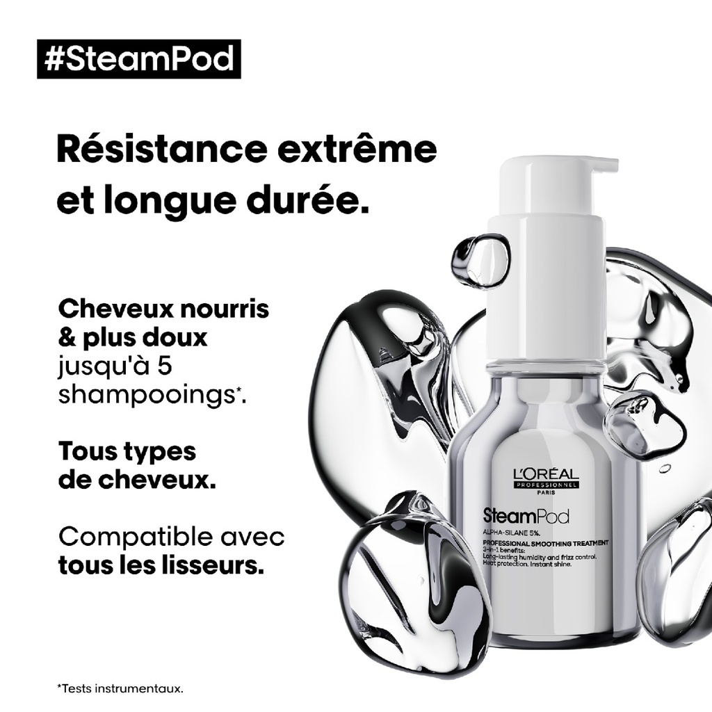 L'ORÉAL PROFESSIONNEL SteamPod - Traitement lissant professionnel - 50ml