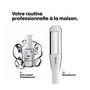 L'ORÉAL PROFESSIONNEL Steampod 4 Édition limitée Glacial Utopia - Lisseur boucleur vapeur avec une technologie vapeur brevetée pour un coiffage plus rapide et des cheveux plus lisses