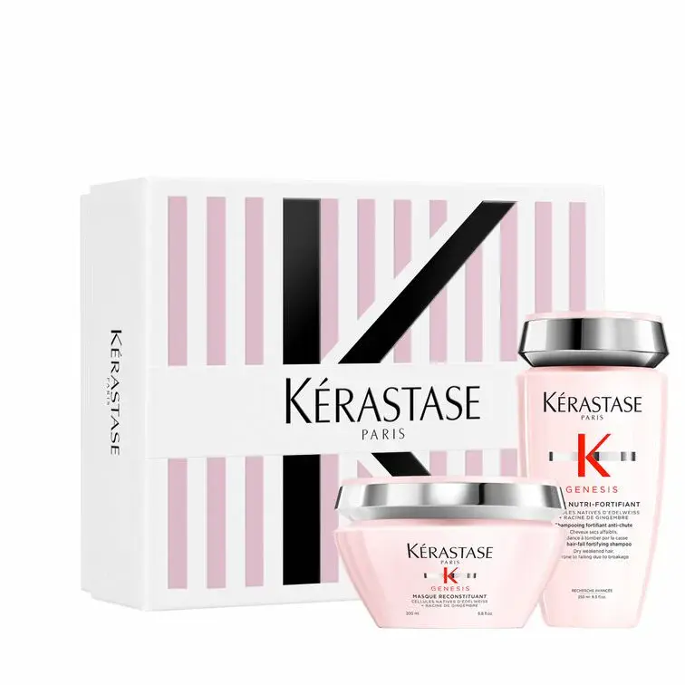 KERASTASE Coffret Genesis Édition 2025 - Coffret anti-chute pour cheveux secs et épais