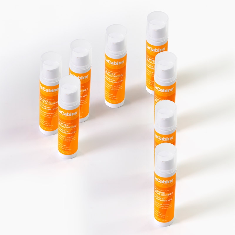 LA CABINE 7x Pure Hyaluronic Instant Wrinkle Filler - Soin hydratant combleur de rides instantané pour tous types de peaux - 15ml