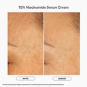 LA CABINE Monoactives 15% Niacinamide - Crème-sérum correctrice unifiante anti-imperfections anti-taches pour tous types de peaux - 30ml