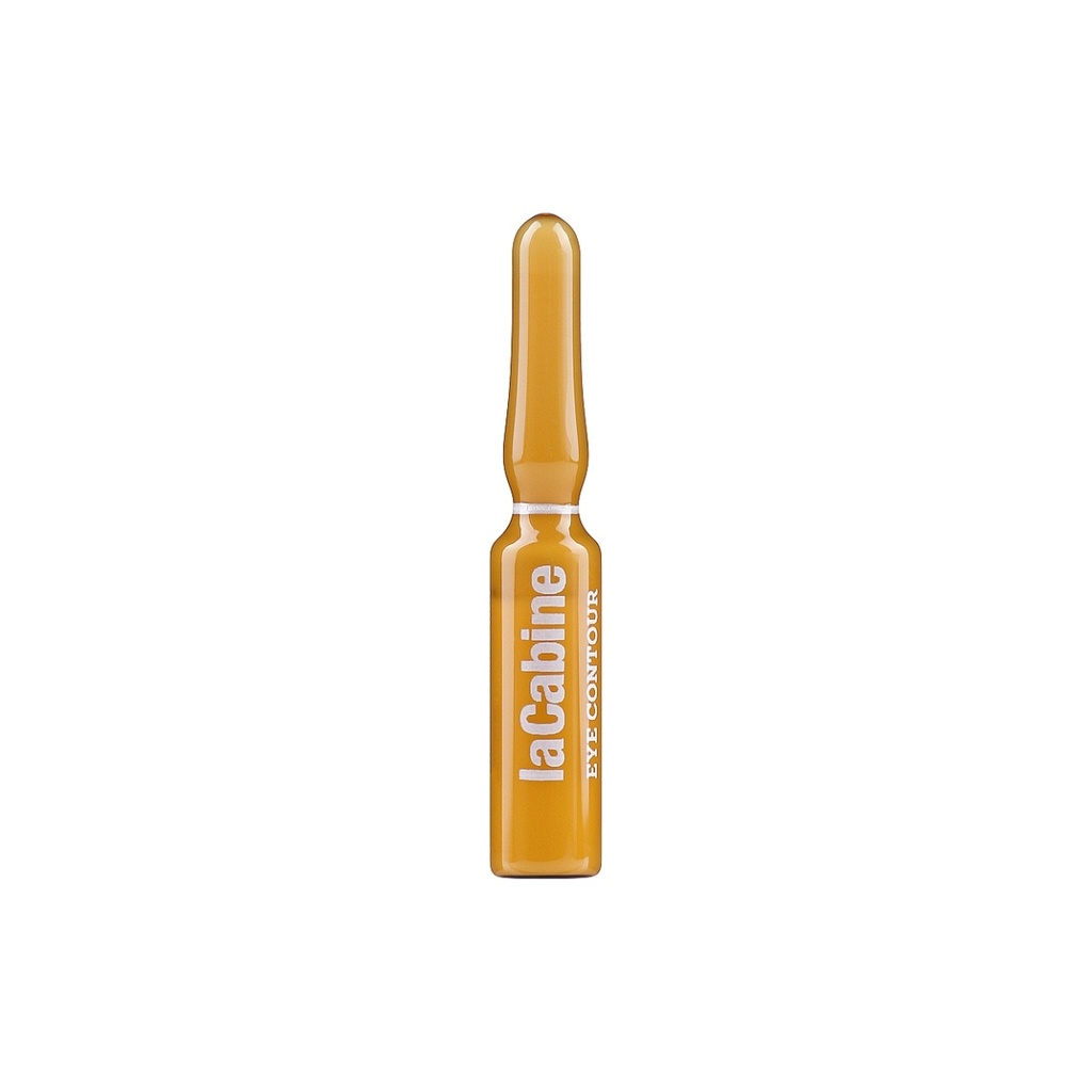 LA CABINE Eye Contour Ampoules - Soin contour des yeux hydratant défatigant raffermissant anti-rides anti-cernes anti-poches