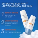 Mistine Aqua Ultra Protection Face&Body Sunscreen SPF50 PA++++ - Crème solaire visage et corps légère hydratante haute protection pour tous types de peaux- 70ml