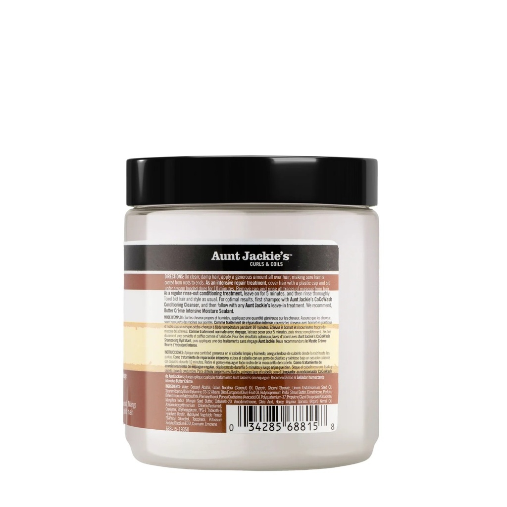 AUNT JACKIE'S Coco Repair Deep Conditioner - Masque réparateur nourissant intensif pour cheveux secs et abîmés - 426g