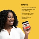 AUNT JACKIE'S Don't Shrink Elongating Curling Gel - Gel coiffant léger définissant allongeant pour cheveux bouclés frisés ou crépus - 426g