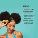 AUNT JACKIE'S Elixir Essentials Saw Palmetto & Jamaican Black Castor Hair & Scalp Oil - Huile capillaire légère fortifiante nourrissante pour tous types de cheveux - 59ml