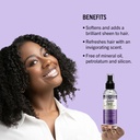 AUNT JACKIE'S Grapeseed Shine Boss Refreshing Sheen Mist - Brume légère illuminatrice hydratante pour tous types de cheveux - 118ml