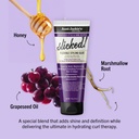 AUNT JACKIE'S Grapeseed Slicked! Flexible Styling Glue - Gel coiffant flexible fixation forte sans résidus - 113g