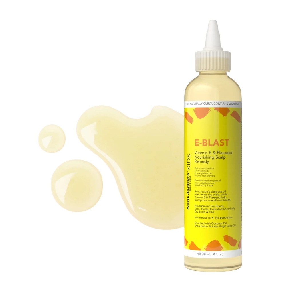 AUNT JACKIE'S KIDS E-Blast Nourishing Scalp Therapy - Huile nourrissante apaisante pour cuir chevelu sec - 237ml