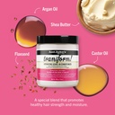 AUNT JACKIE'S Transform Hydrating Leave-In Conditioner - Soin sans rinçage hydratant anti-casse anti-chute pour cheveux secs et abîmés - 426g