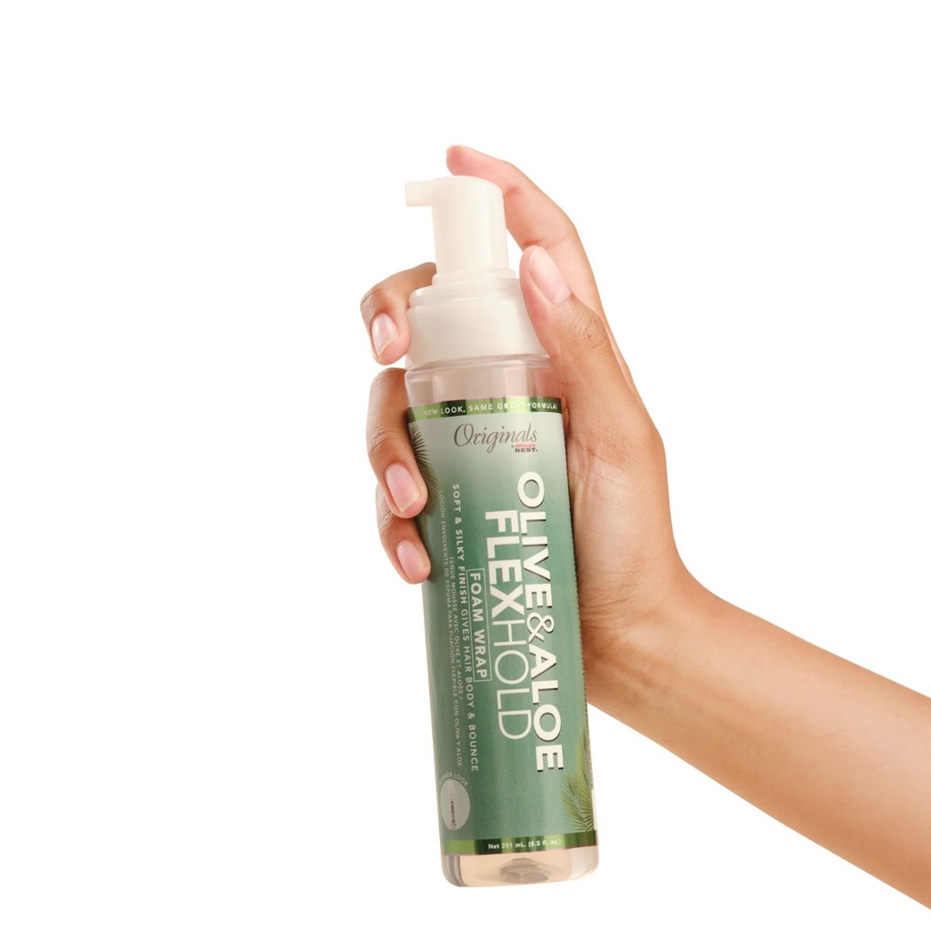 ORIGINALS Olive & Aloe Growth Lotion - Lotion capillaire sans rincage hydratante et fortifiante pour tous types de cheveux - 355ml