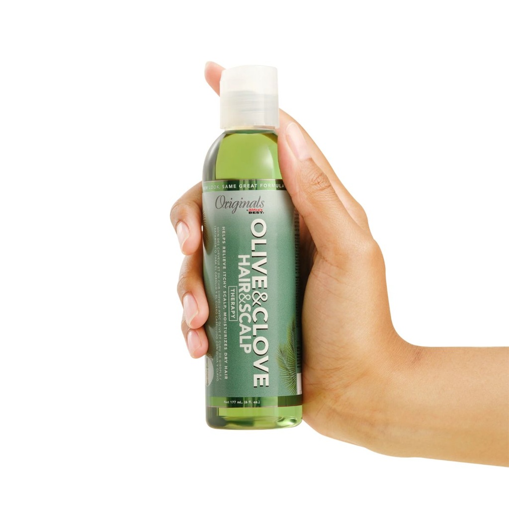 ORIGINALS Olive & Clove Oil Therapy - Huile nourrissante anti-démangeaisons pour cuir chevelu et cheveux secs - 177ml