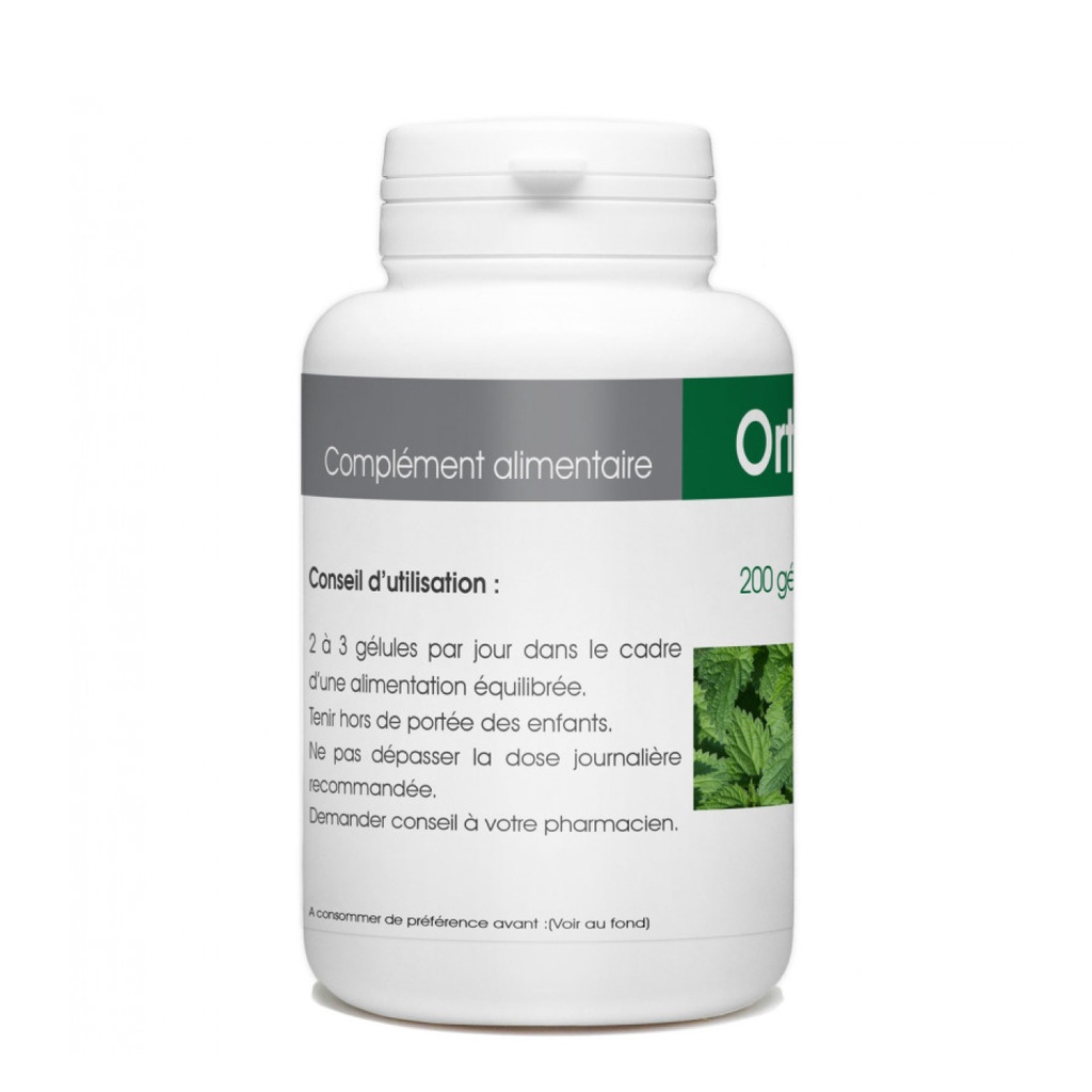 GPH Diffusion Ortie Racine - Complément alimentaire Prostate / Confort urinaire - 200 gélules