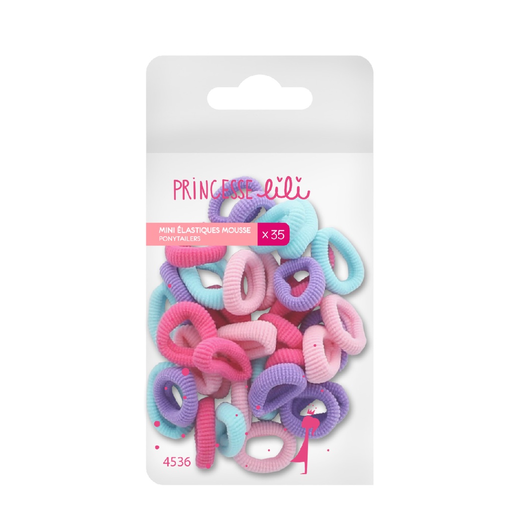 PRINCESSE LILI mini-elastiques-mousse-princesse-pli766-35m