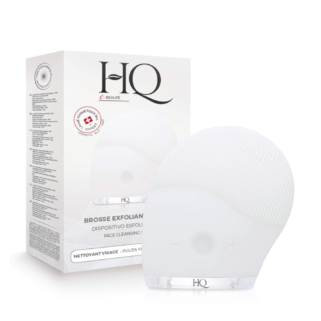 HQ e-Beauté - Brosse exfoliante visage