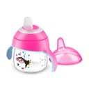 AVENT Tasse à bec - 6 mois et + anti-fuites 200ml - Rose