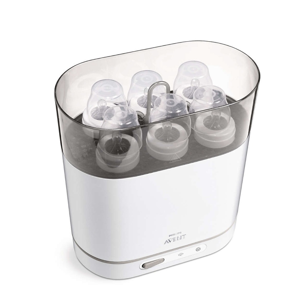 AVENT Stérilisateur à vapeur électrique - 6 biberons - 4 en 1