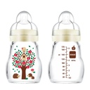 MAM Biberon Verre  - Tétine ultra-douce 0 mois et plus 170ml