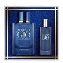 GIORGIO ARMANI Acqua Di Gio Profondo - Coffret eau de Parfum pour Homme 75ml + format voyage 15ml