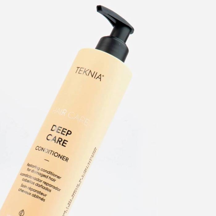 TEKNIA Deep Care Conditioner - Après-shampooing hydratant nourrissant pour cheveux abîmés - 300ml