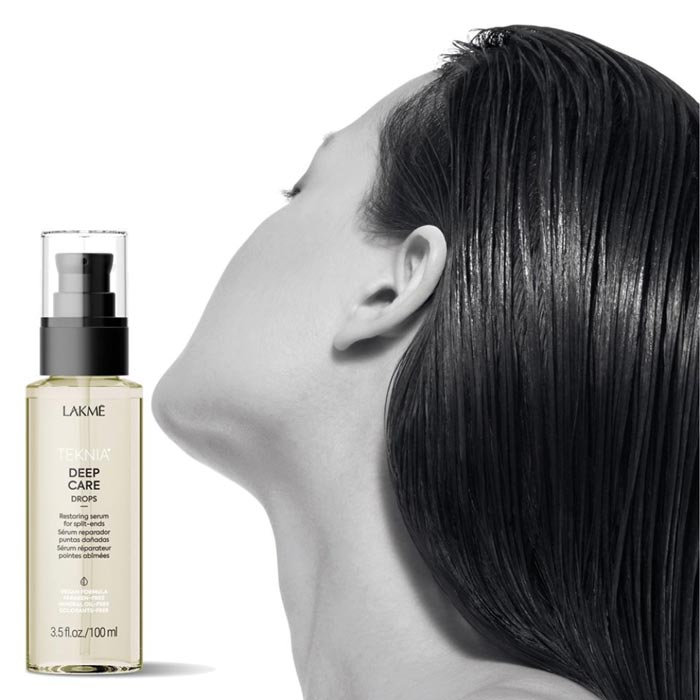 TEKNIA Deep Care Drops - Sérum hydratant nourrissant pour pointes sèches abîmées - 100ml