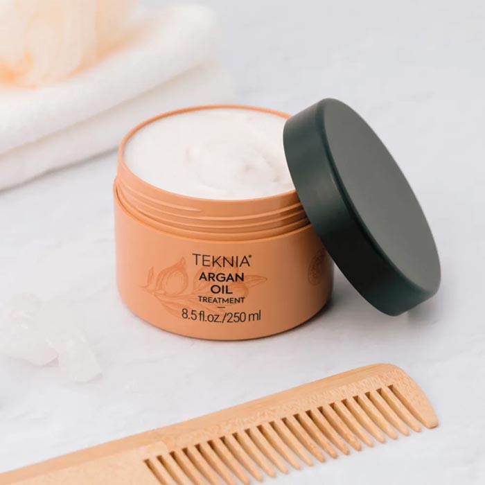 TEKNIA Argan Oil Treatment - Masque nourrissant à l'huile d'argan pure cheveux normaux à secs - 250ml