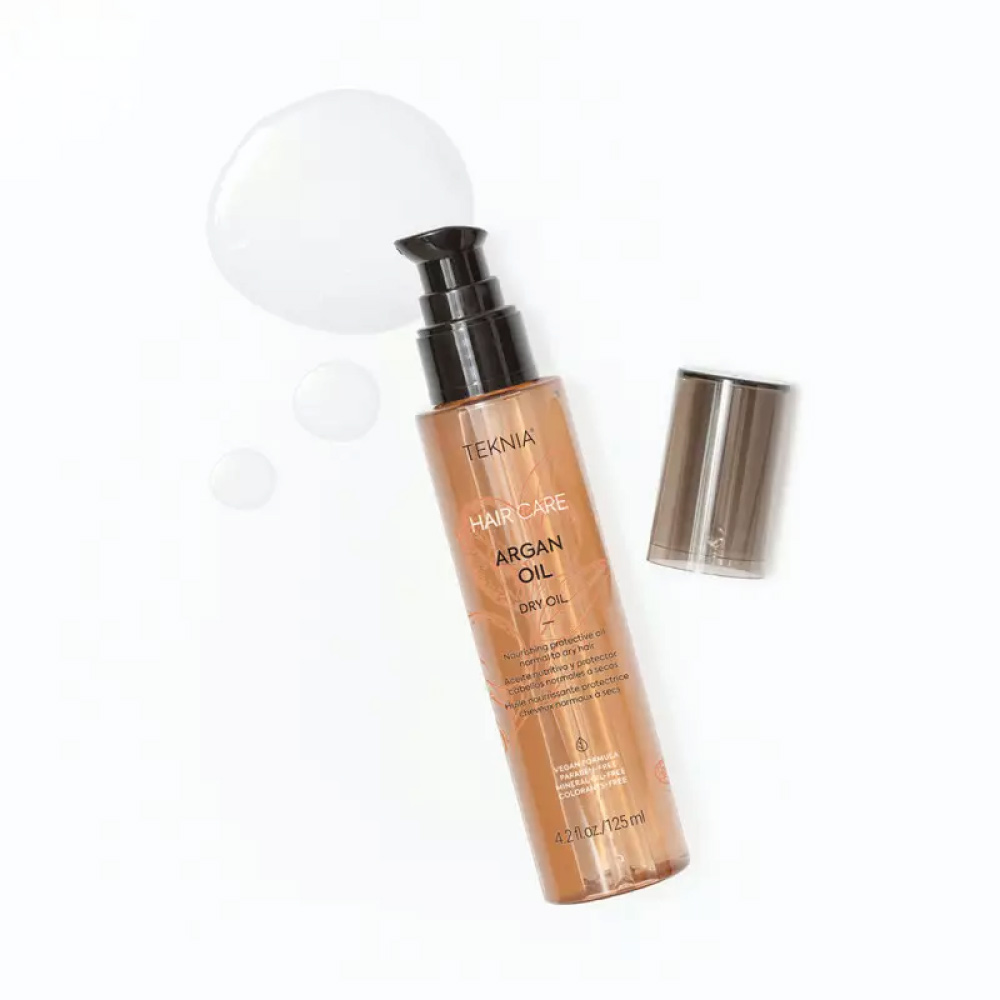 TEKNIA Argan Oil Dry Oil - Huile sèche nourrissante à l'argan cheveux normaux à secs - 125ml