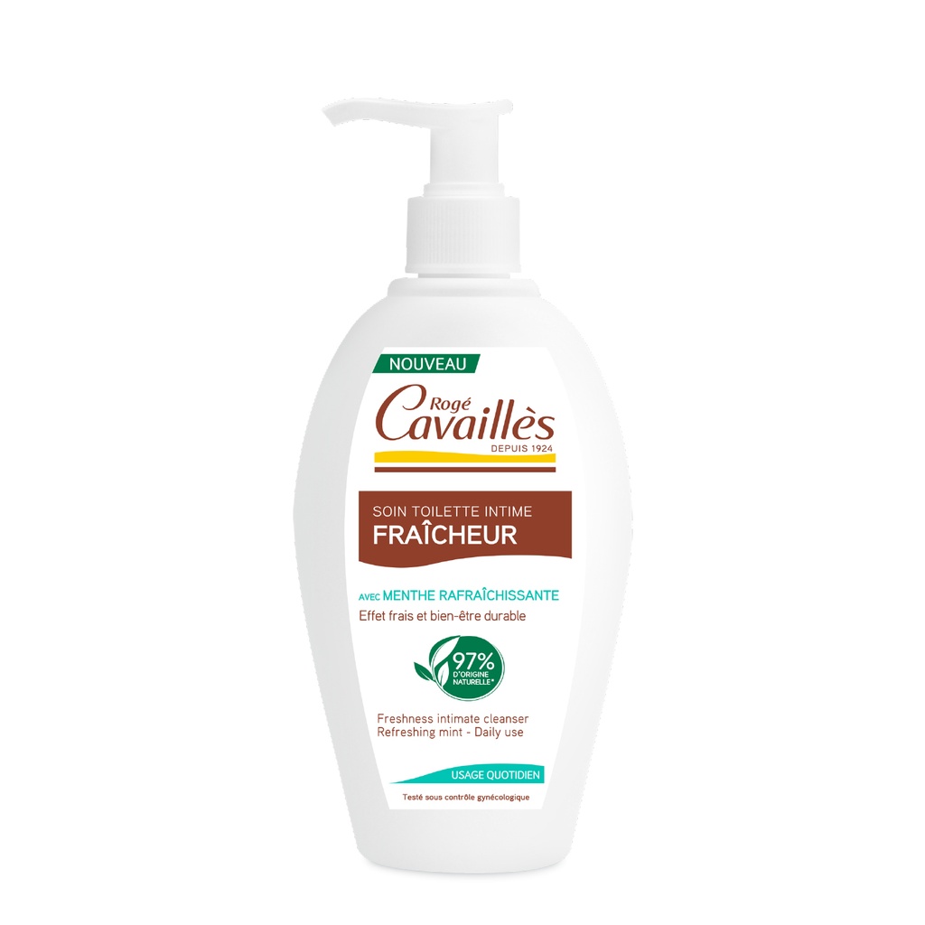 ROGÉ CAVAILLES Fraîcheur 12h - Gel toilette intime usage quotidien