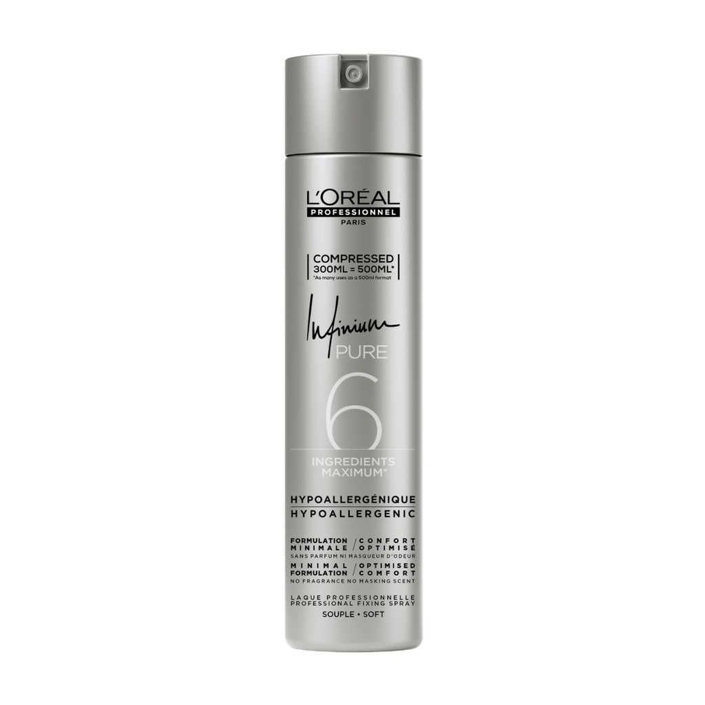 L'ORÉAL PROFESSIONNEL Infinium Pure - Laque fixation souple - 500ml