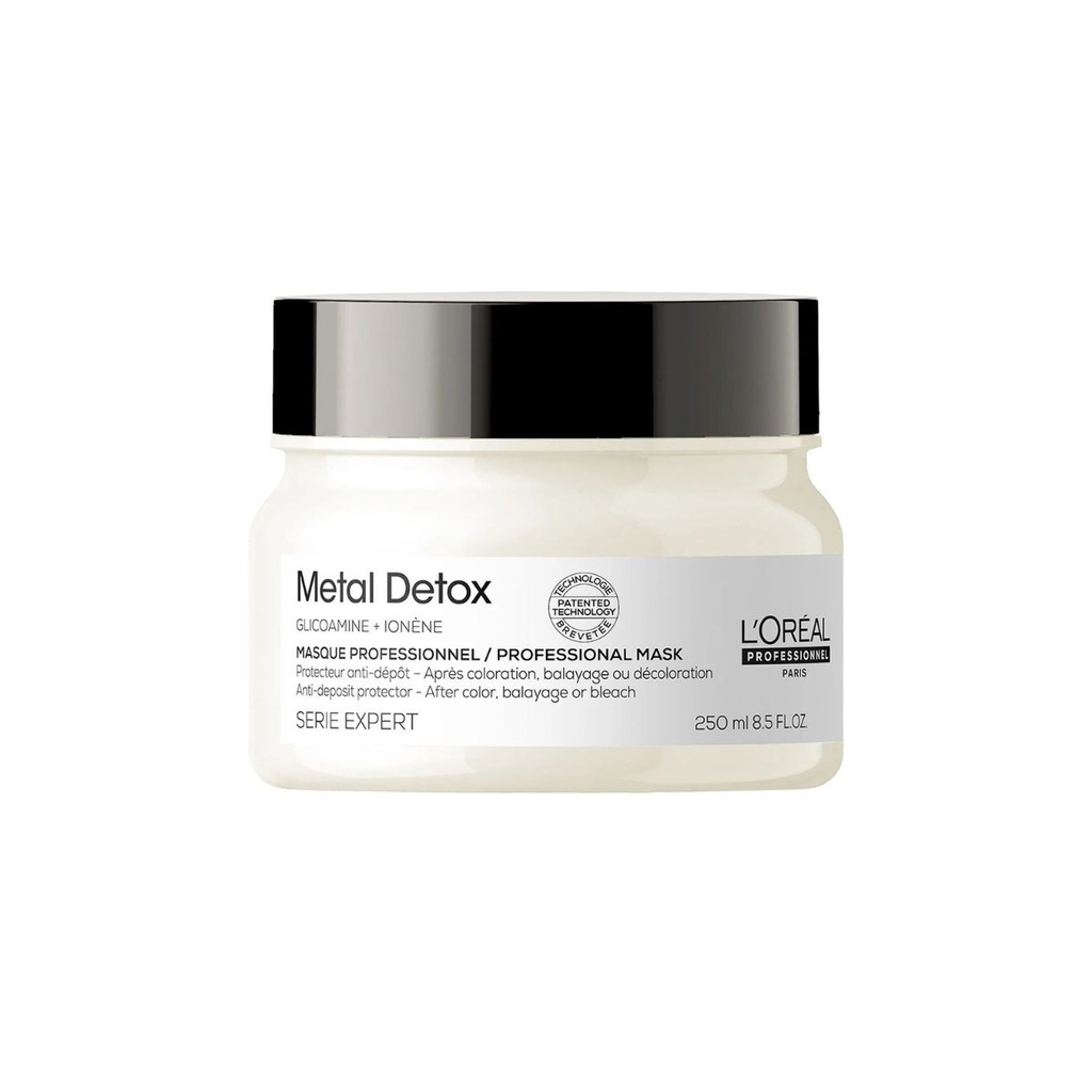 L'ORÉAL PROFESSIONNEL Metal Detox - Masque professionnel protecteur anti-dépôt après coloration, décoloration ou balayage