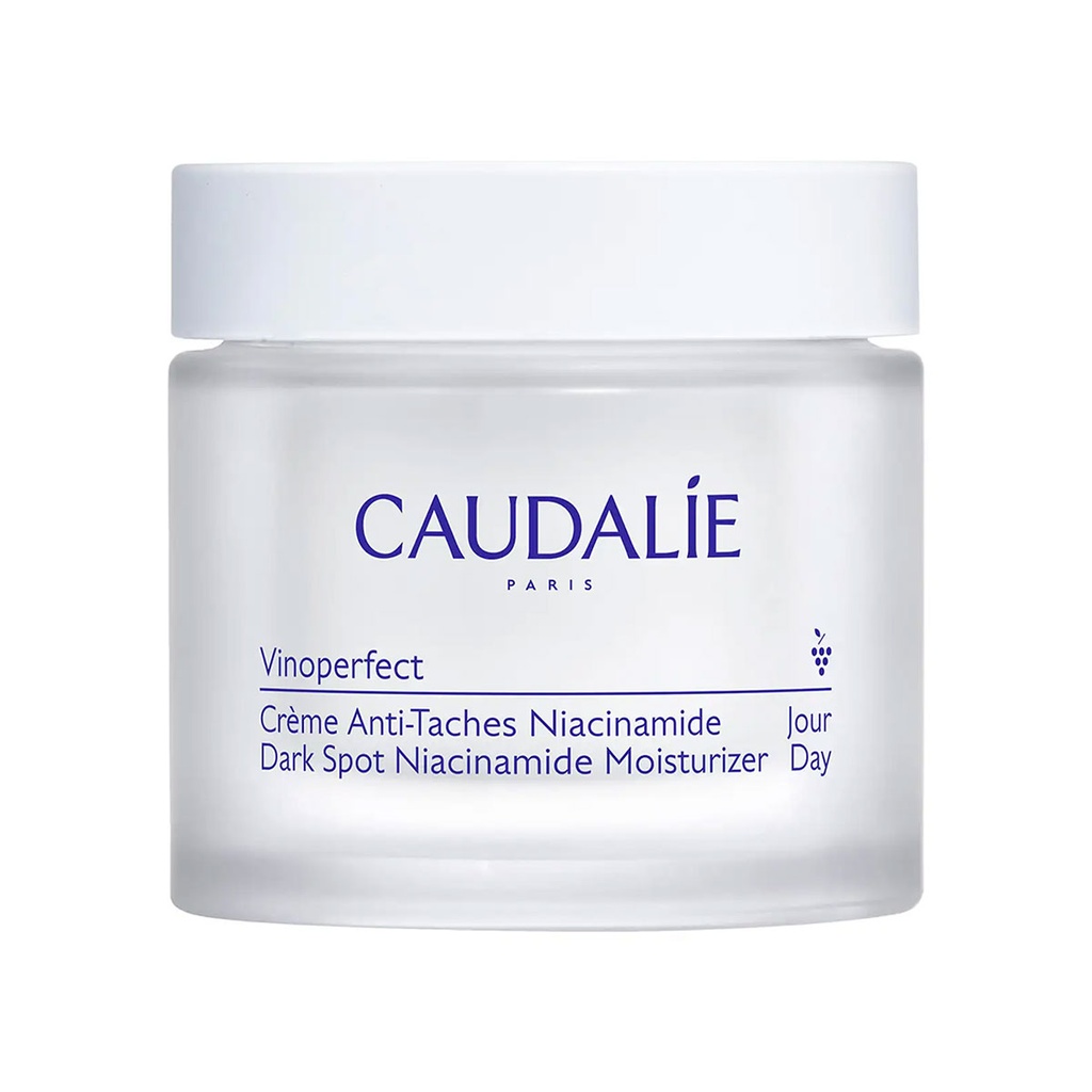 CAUDALIE Vinoperfect Crème Éclat Instantané Niacinamide - Crème gel hydratante anti-taches illuminatrice pour tous types de peaux