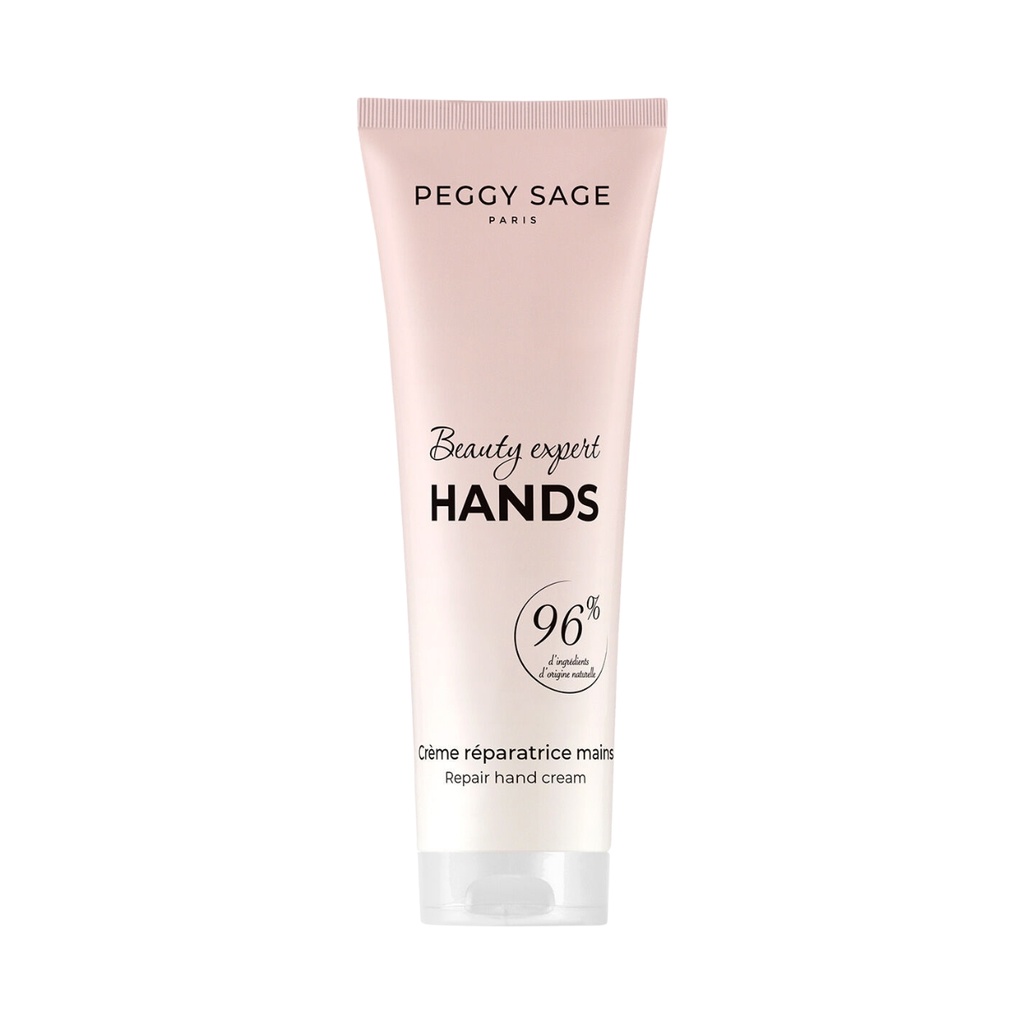 PEGGY SAGE Crème Réparatrice Beauty Expert Hands - Crème hydratante réparatrice pour mains abîmées desséchées - 100 ml