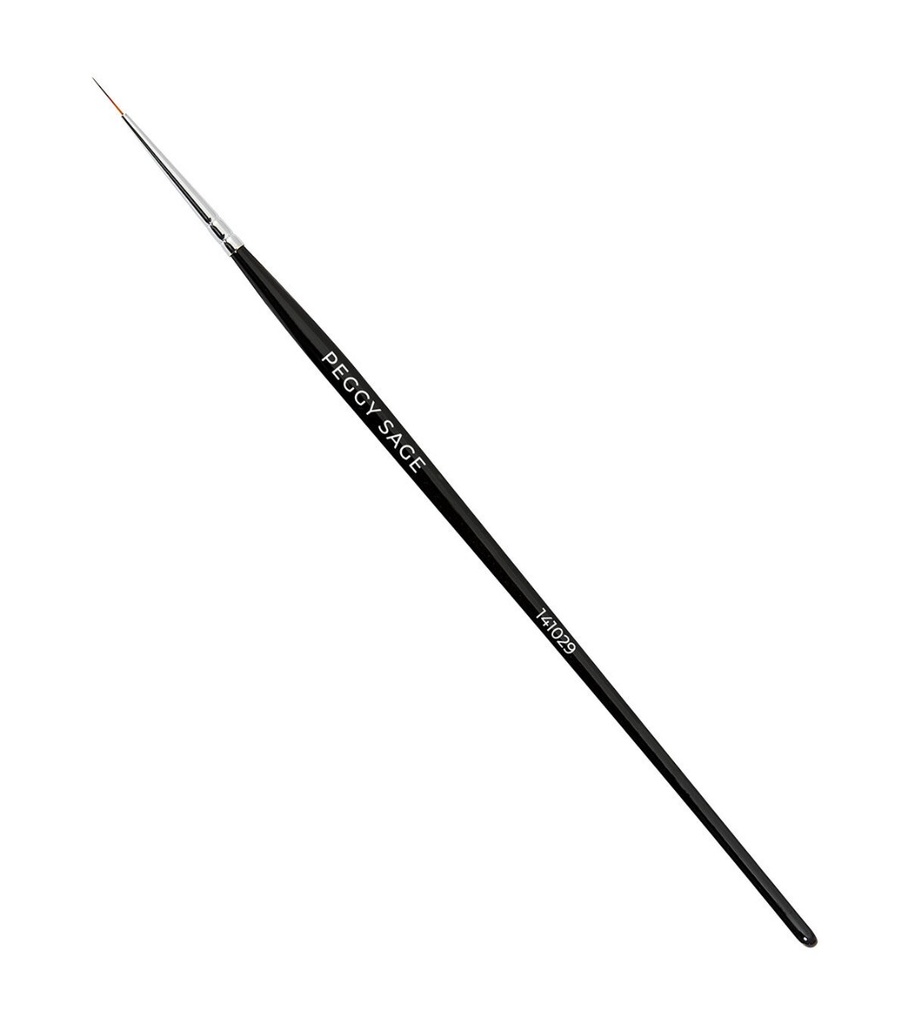 PEGGY SAGE Pinceau Nail Art Liner Long - Pinceau fin à poils longs précis pour nail art