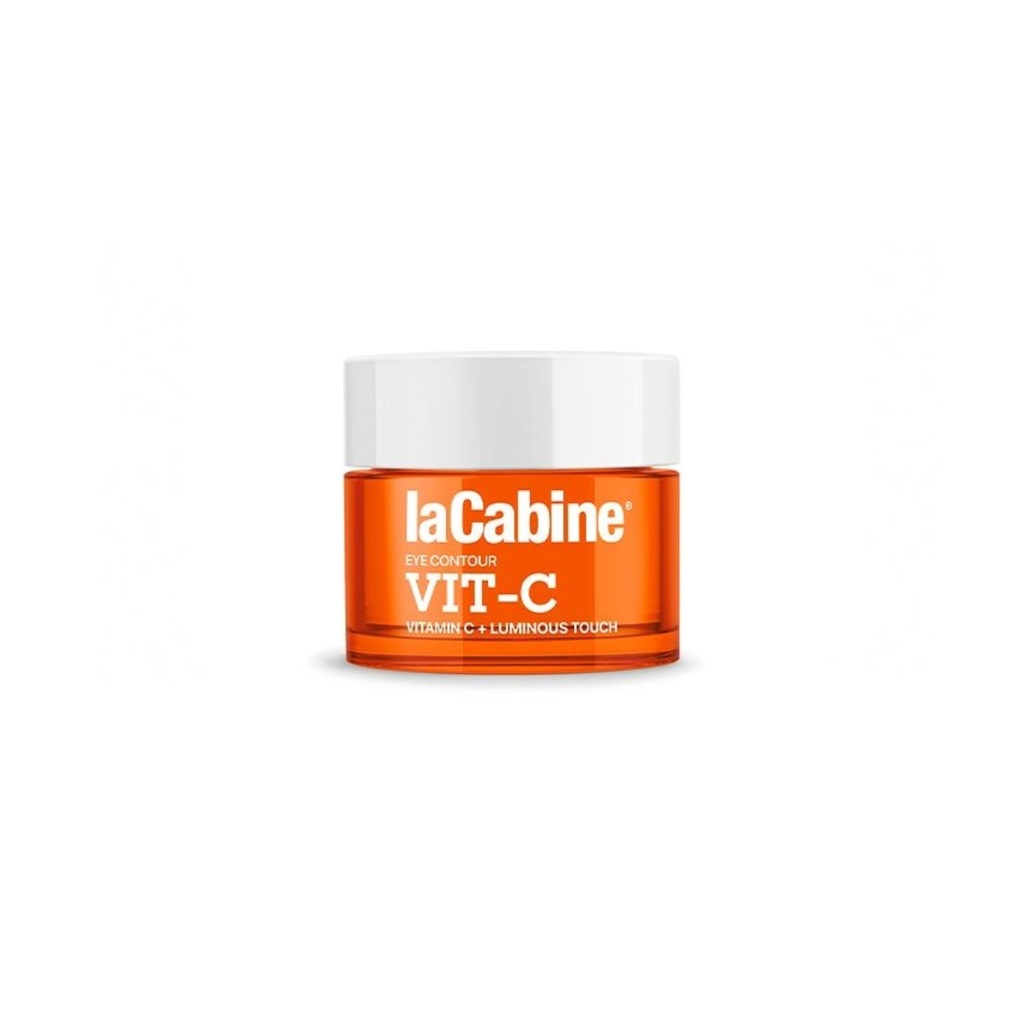 LA CABINE Vit-C Eye Contour - Soin contour des yeux illuminateur et revitalisant pour tous types de peaux - 15ml