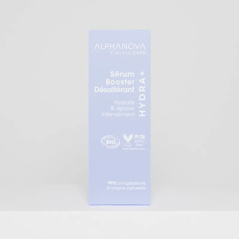 ALPHANOVA Thermal Care - Sérum booster hydratant apaisant BIO pour peaux sèches et sensibles - 30ml