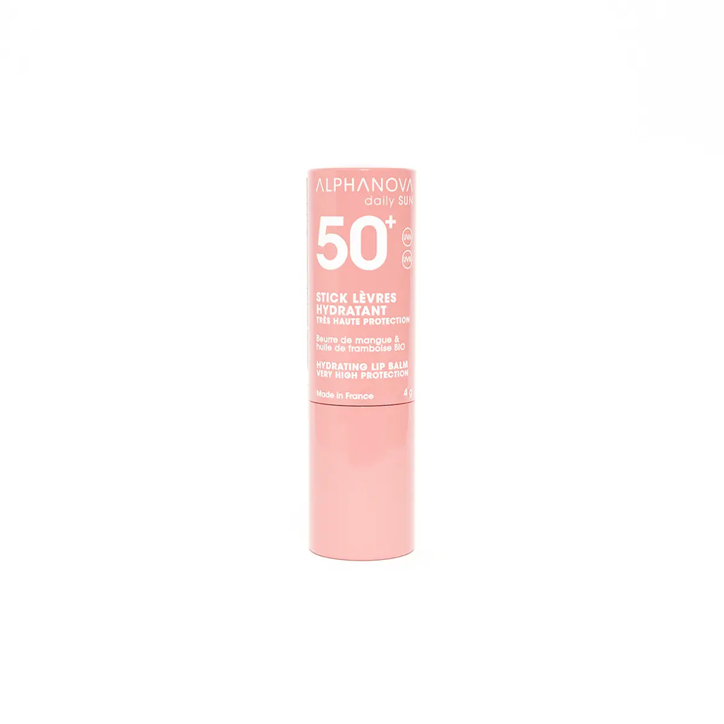 ALPHANOVA Daily Sun - Stick lèvres hydratant très haute protection SPF50+ - 4g
