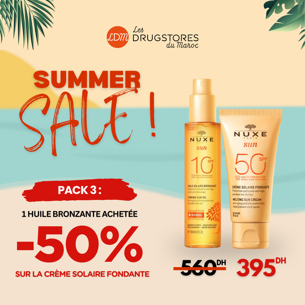 NUXE - PACK PROMO Huile Bronzante + Crème solaire fondante