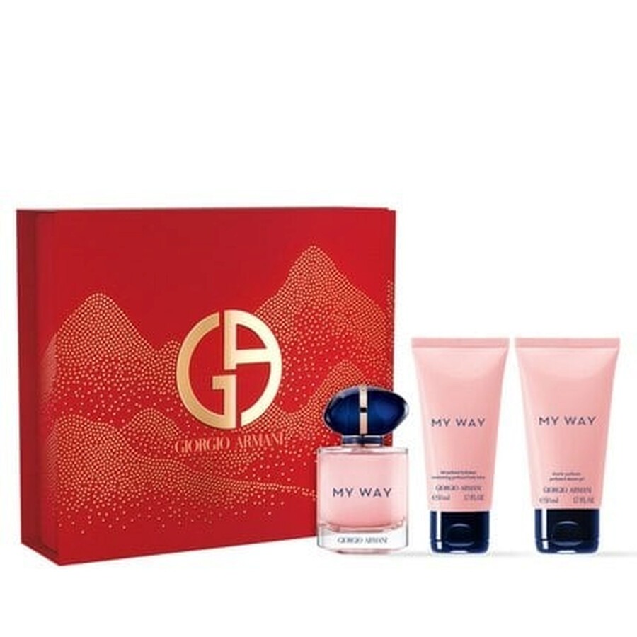 GIORGIO ARMANI Coffret My Way Coffret Eau de Parfum 50ml + Lait Hydratant 50ml + Gel Douche 50ml