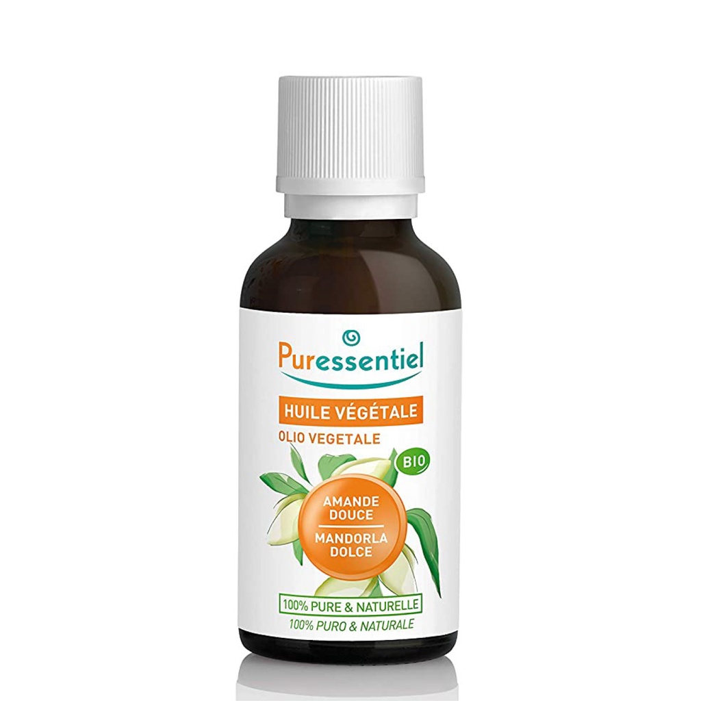PURESSENTIEL Amande Douce Bio - Huile végétale - 30ml
