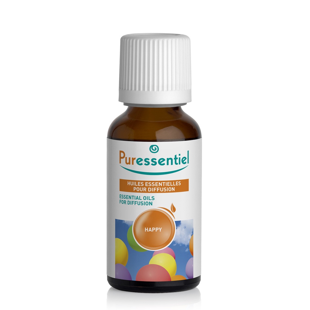 PURESSENTIEL Happy - Huiles essentielles pour diffusion - 30ml