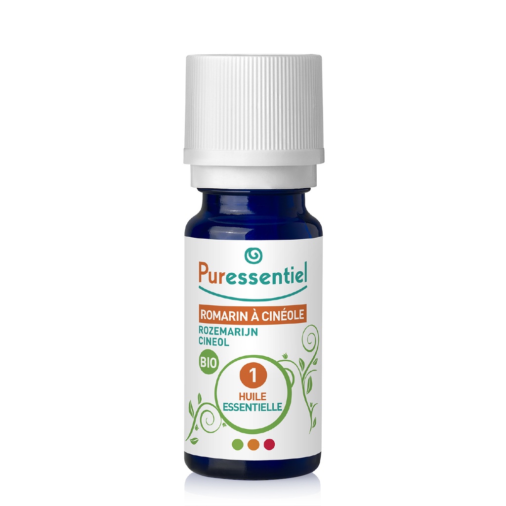 PURESSENTIEL Romarin à Cinéole - Huile essentielle bio - 10ml