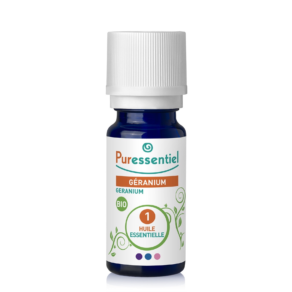 PURESSENTIEL Géranium - Huile essentielle bio - 5ml